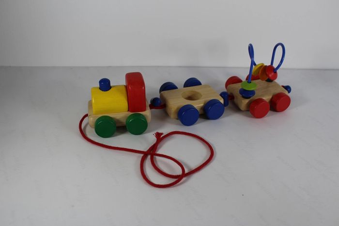 Train activité Djeco Pin Toy - photo numéro 2