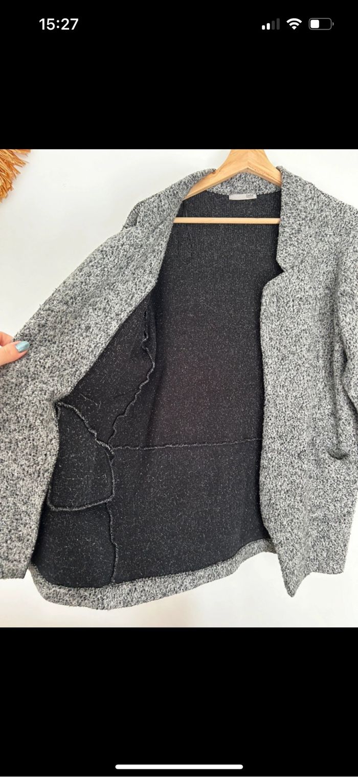 Veste longue / gilet long Zara taille m - photo numéro 3