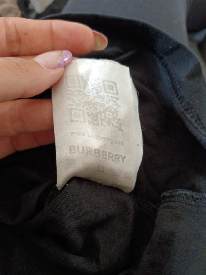 C58 t-shirt noir Burberry S - photo numéro 3