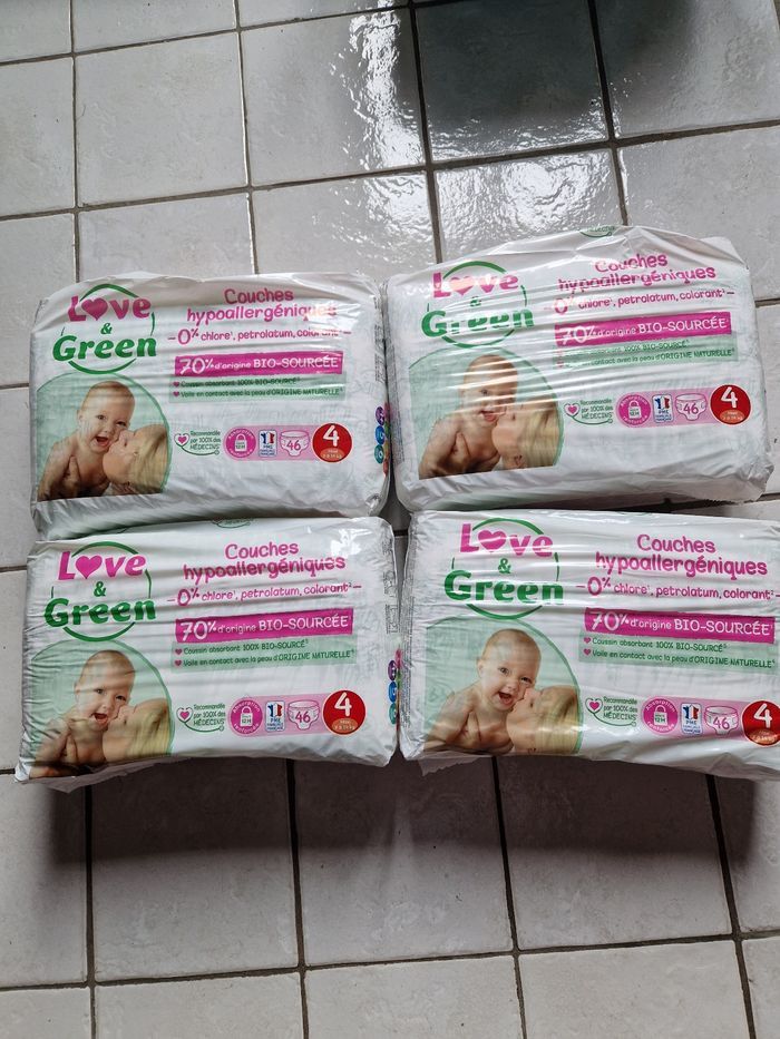 184 couches Love and Green taille 4