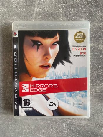 Jeu pour Sony PS3, Mirror's edge en anglais.