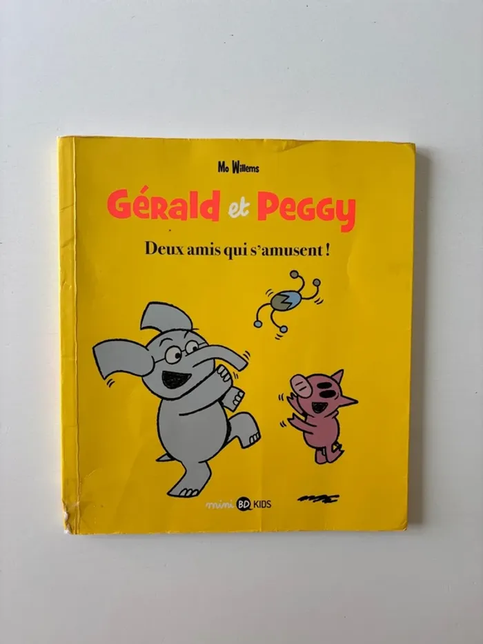 Livre, Gérald et Peggy, deux amis qui s’amusent