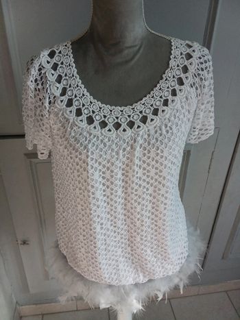 Blouse manche courte Taille unique
