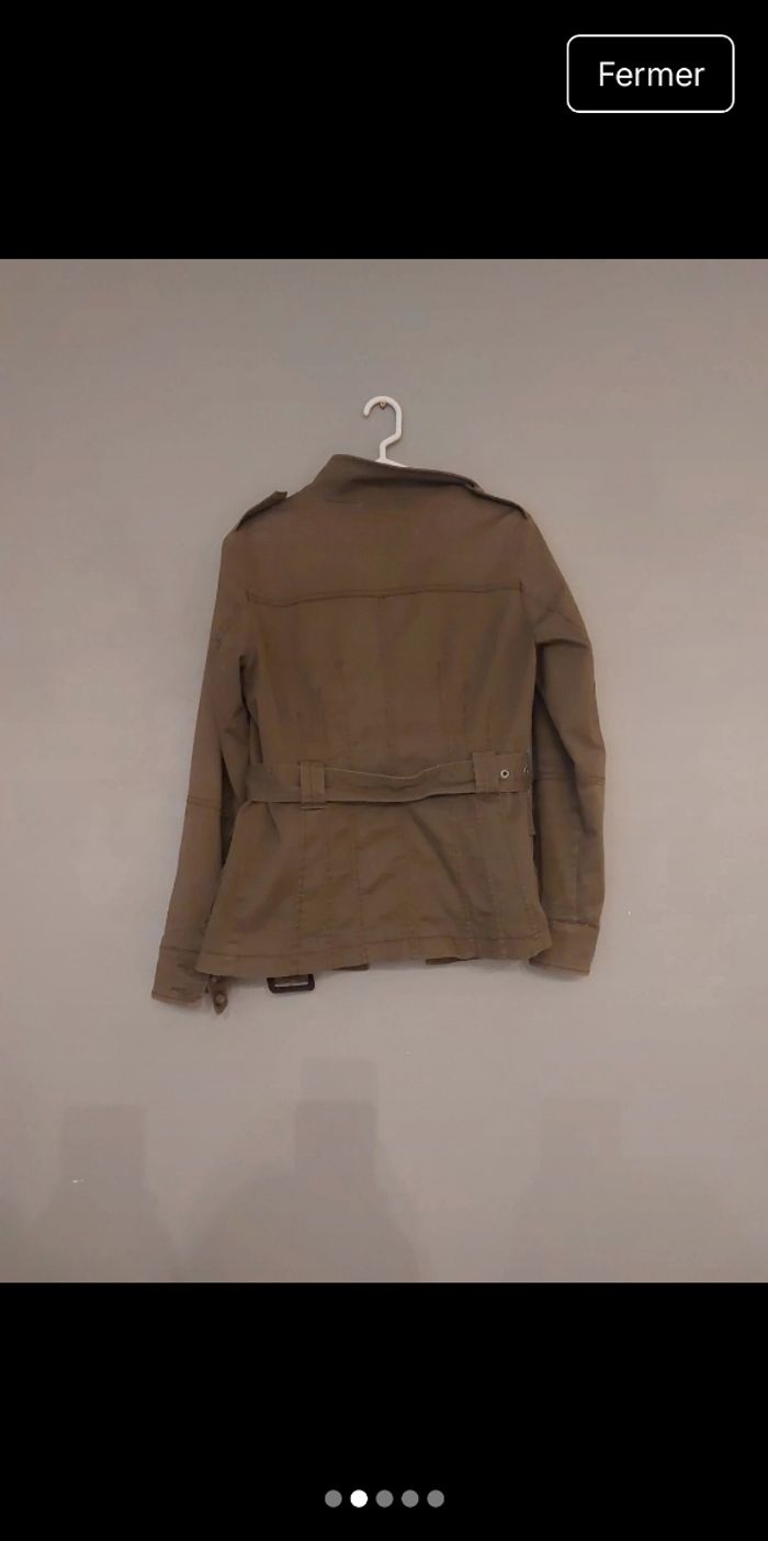 Trench kaki zara - photo numéro 2