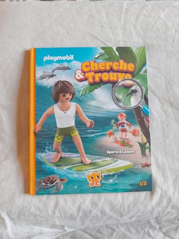 Livre Playmobil cherche & trouve Burger King junior 1/3 sport et loisirs