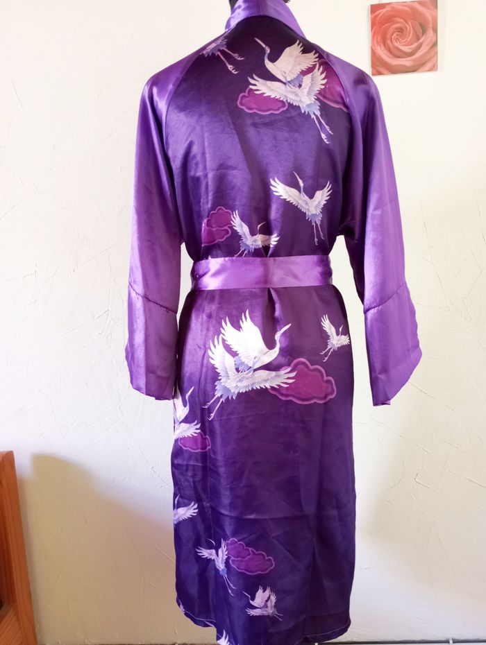 🌸Peignoir façon kimono, taille unique - photo numéro 4