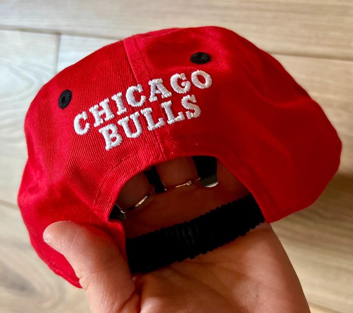 Casquette rouge enfant : Chicago Bulls - photo numéro 7