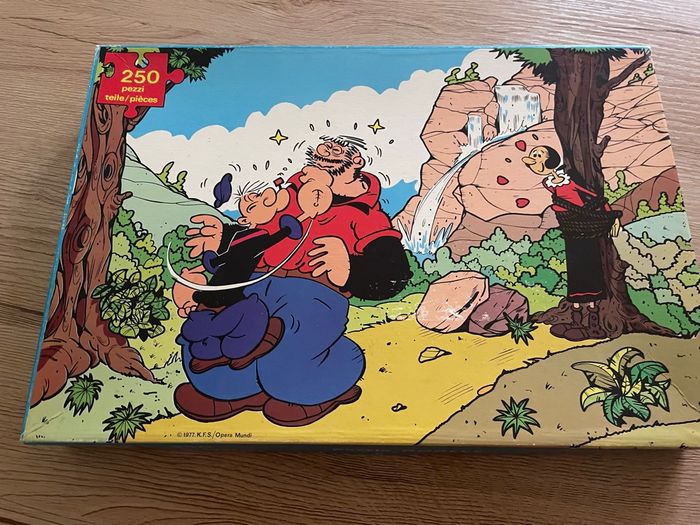 Puzzle vintage popeye