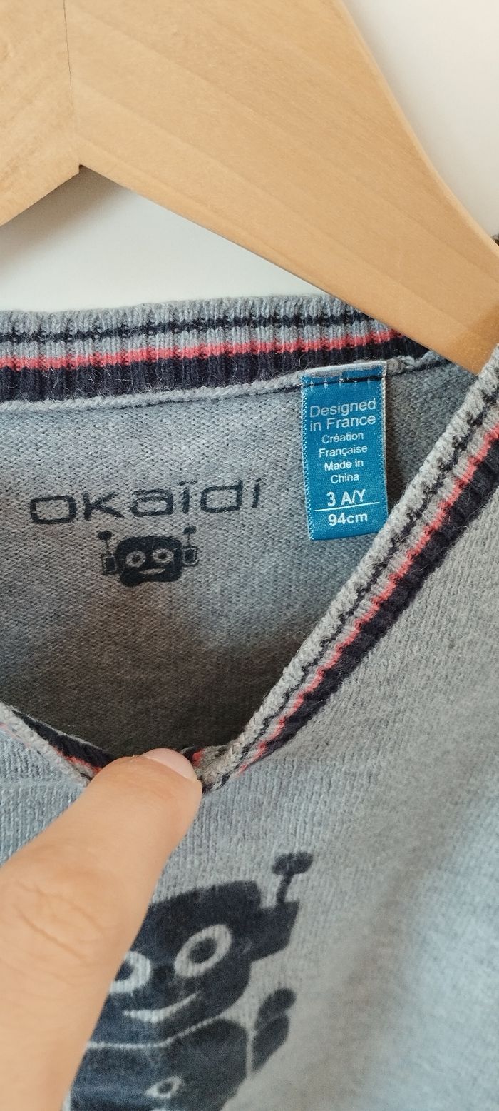 Pull garçon 3 ans okaidi - photo numéro 4