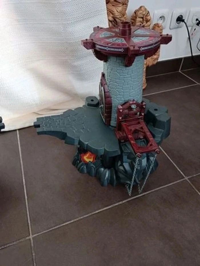 Playmobil 4835 +4836 citadelle des dragons rouge et vert - photo numéro 2