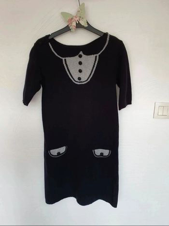 Robe pull noir dpam 14 ans