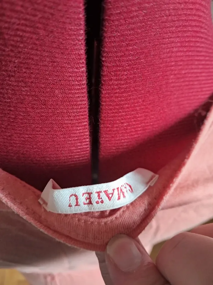 T-shirt camaïeu corail - photo numéro 3
