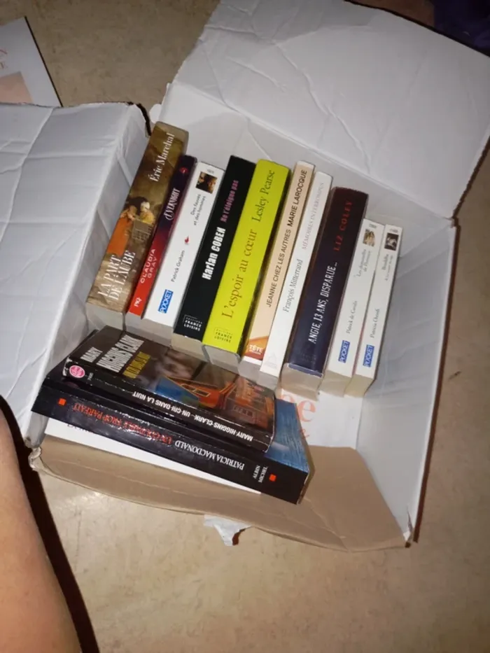 Lot de 25 livres