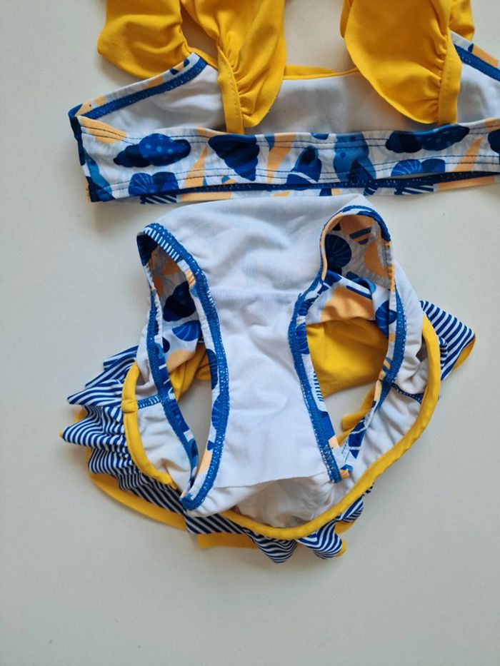 Tutto Piccolo - Ensemble maillot 2 pièces + robe de plage (5 ans) - photo numéro 5