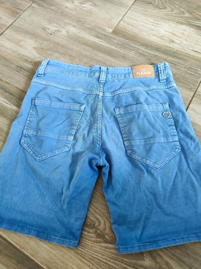 Short bleu homme Please Taille Small - photo numéro 2