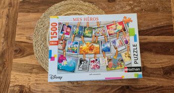 Puzzle disney Mes héros  1500 pièces