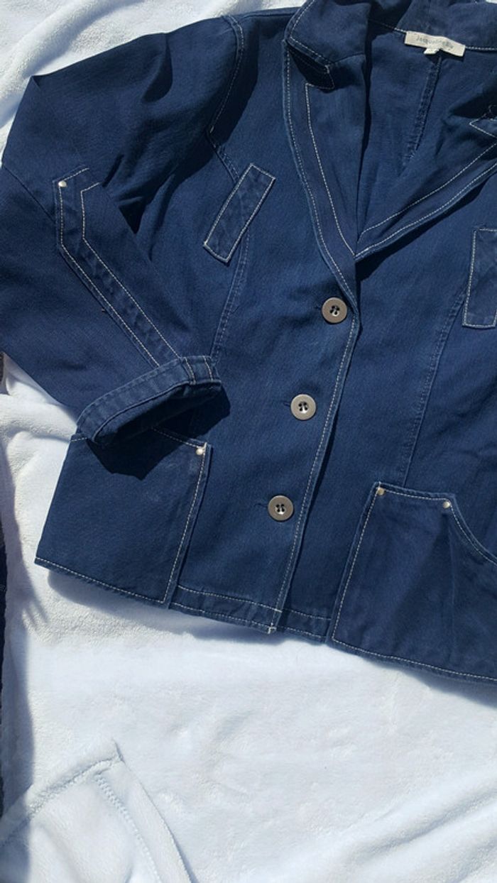 Veste jean Jacqueline Riu taille 3 (42/44) - photo numéro 2