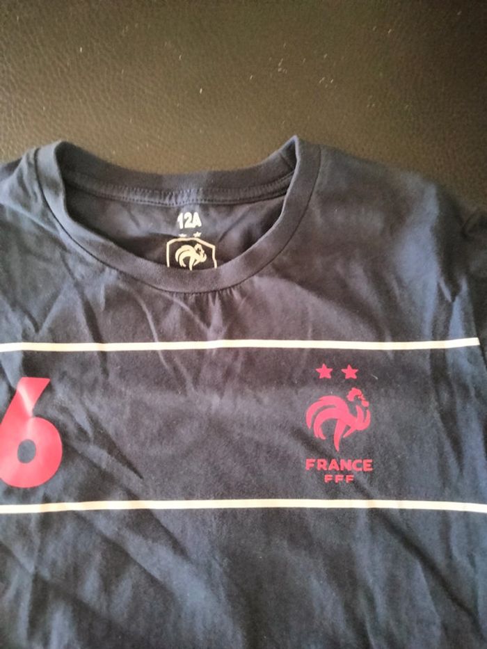 T-shirt manches courtes FFF en 12 ans - photo numéro 2