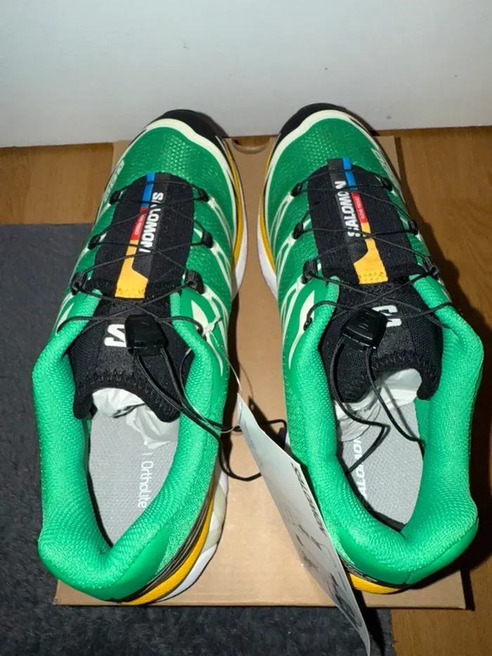 Salomon XT-6 Bright Green Black Sulphur Verte Noir - photo numéro 12
