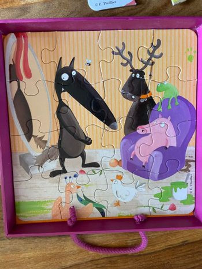Coffret livre et puzzles - photo numéro 4