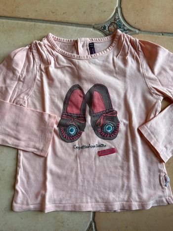 Teeshirt 5 ans fille manches longues sergent Major