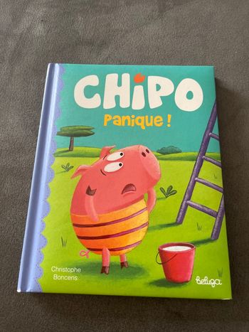 Livre enfant chipo panique béluga
