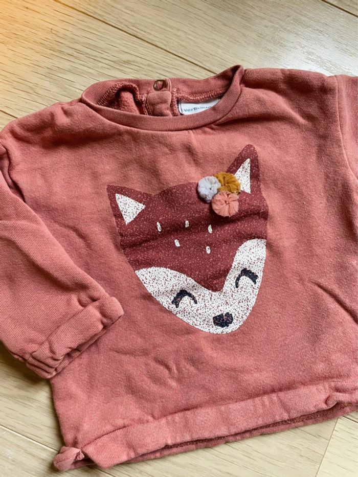 Lot de 3 sweats 6 mois - photo numéro 2