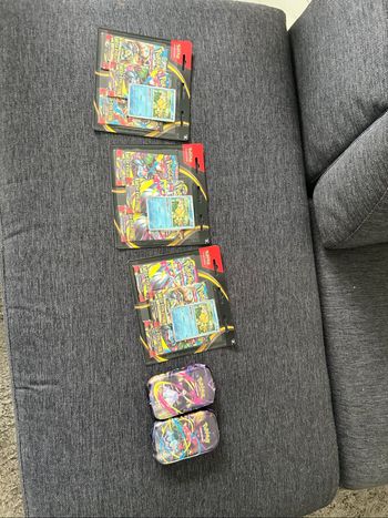 3 Tripacks Mega Évolution + 2 mini-tin Mega Évolution
