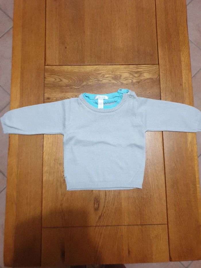 Pull bébé garçon Obaibi 6 mois