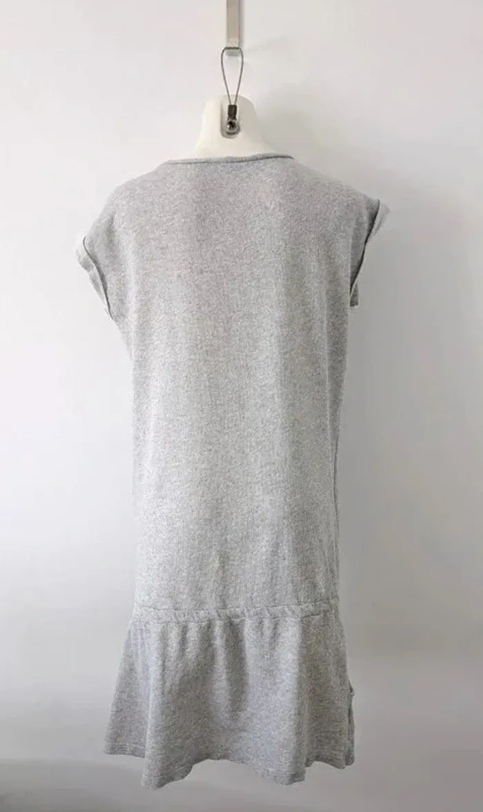 Robe grise en coton - American Vintage - taille M - photo numéro 3