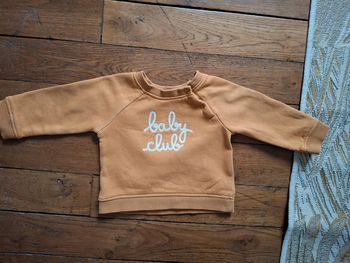 Sweat bout'chou 6 mois excellent état