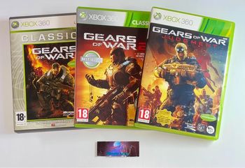 Lot 3 Jeux Gears Of Wars 1/2/Judgement - Xbox 360 PAL Version FR Microsoft