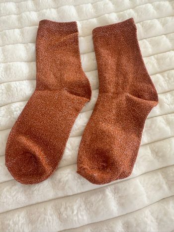 Chaussette à paillettes - taille unique