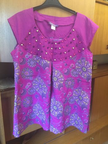 Haut été violet Taillissime taille 46