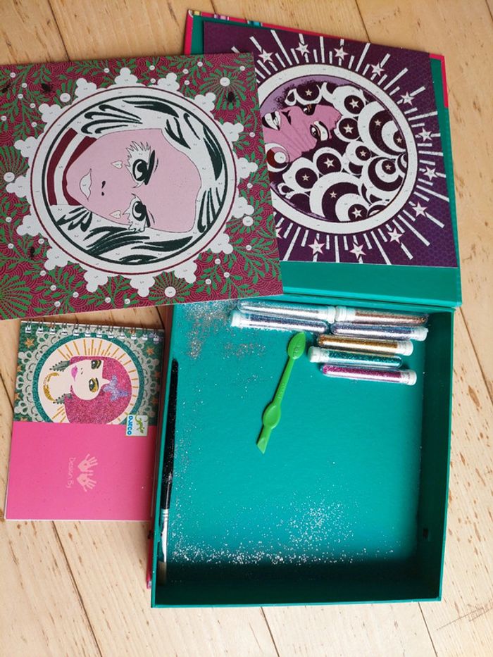 Coffret tableau à pailleter - photo numéro 2