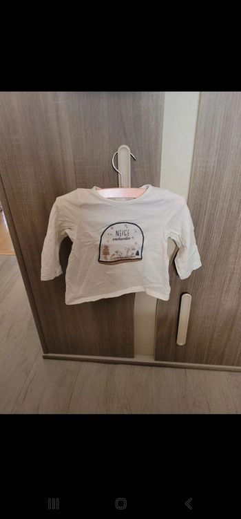 T-shirt manches longues 9 mois