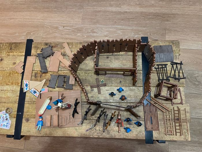 Playmobil vintage western fort union - photo numéro 2