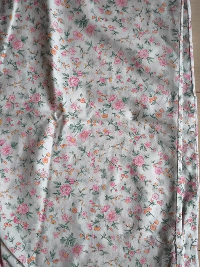 Lot de taies de traversins vintage motif floral - photo numéro 6