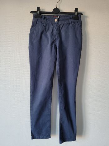 Chino bleu marine Catimini 10 ans TBE