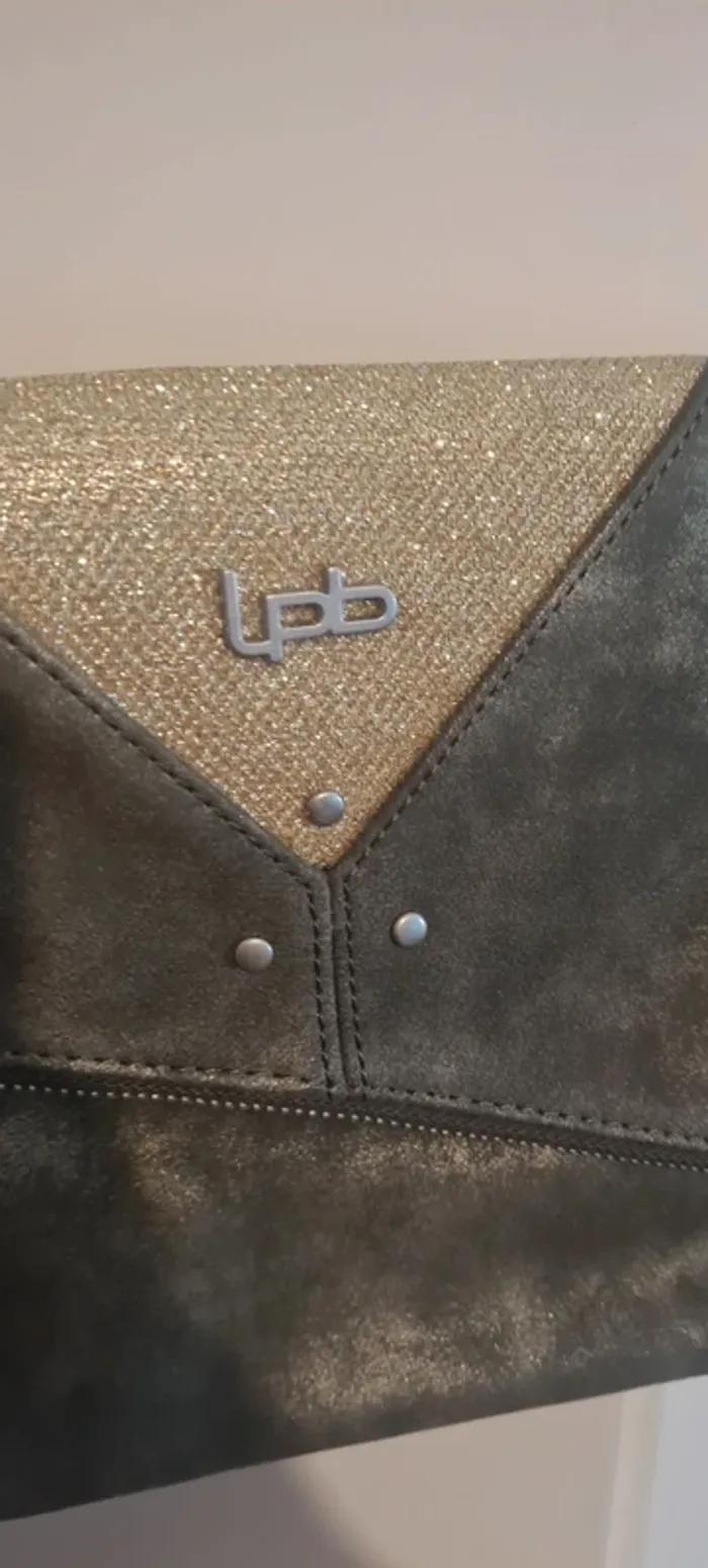 Pochette kaki et doré LPB - photo numéro 3