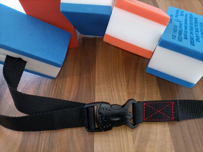 Ceinture de natation saumon et bleu technopro - photo numéro 5