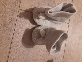 Petits chaussons naissance kiabi lapin