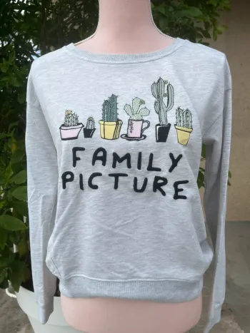 Sweat-shirt gris