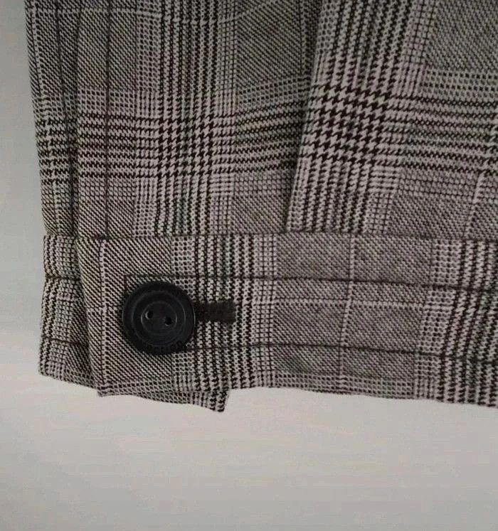 Neuf Corsaire Esprit Collection imprimé Prince de galles gris taille 36 - photo numéro 5