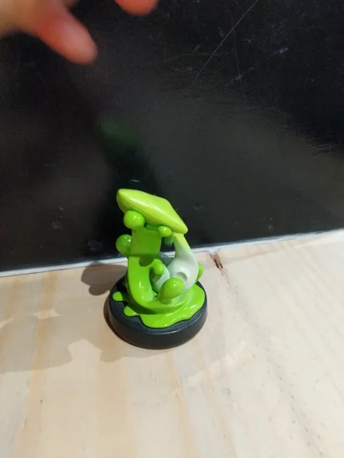 Figurine Amiibo Poulpe vert – Splatoon - photo numéro 3