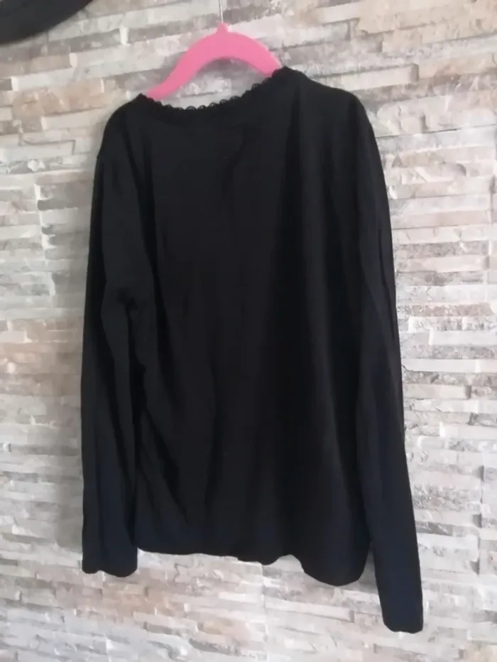 Tee-shirt manches longues IKKS taille 12ans - photo numéro 7