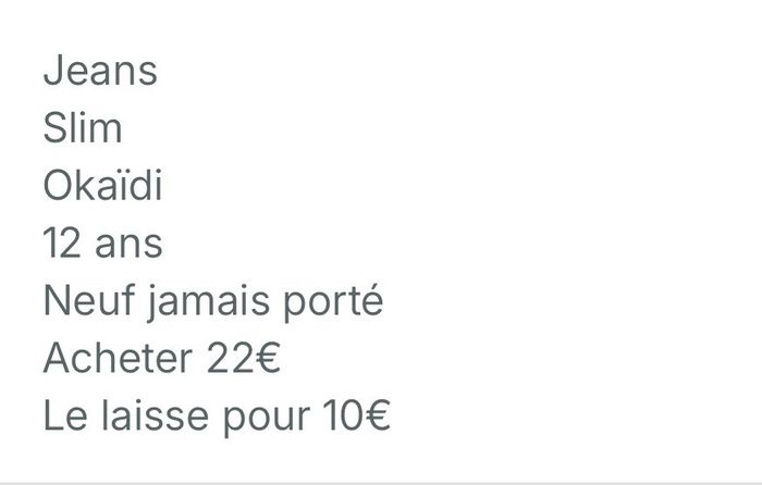 Jeans neuf - photo numéro 3