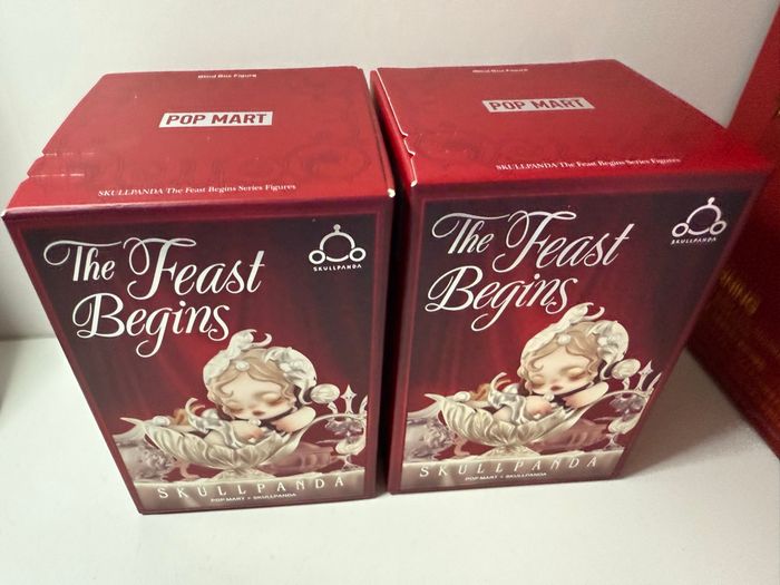 Lot 2 boîtes skullpanda feast begings - photo numéro 3