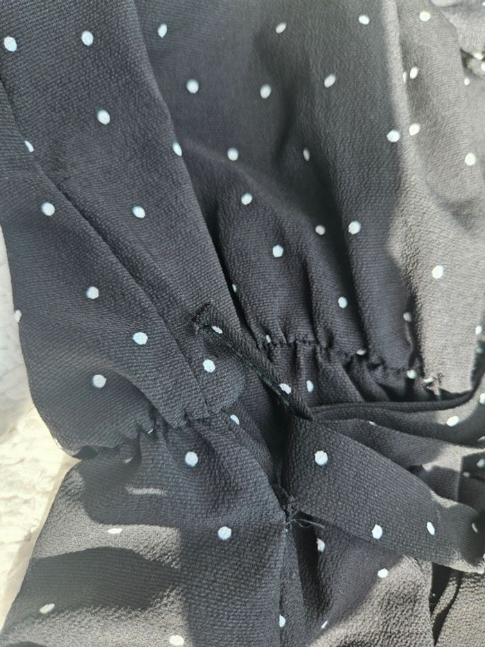 Combishort Noir à pois Blanc - photo numéro 12