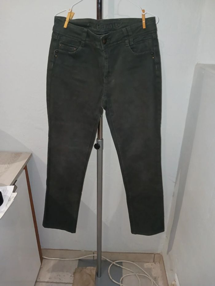 Jean vert T42